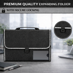 Expandable PP File Folder (13 Pocket) with Handle