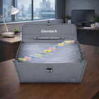 Expandable PP File Folder (13 Pocket) with Handle