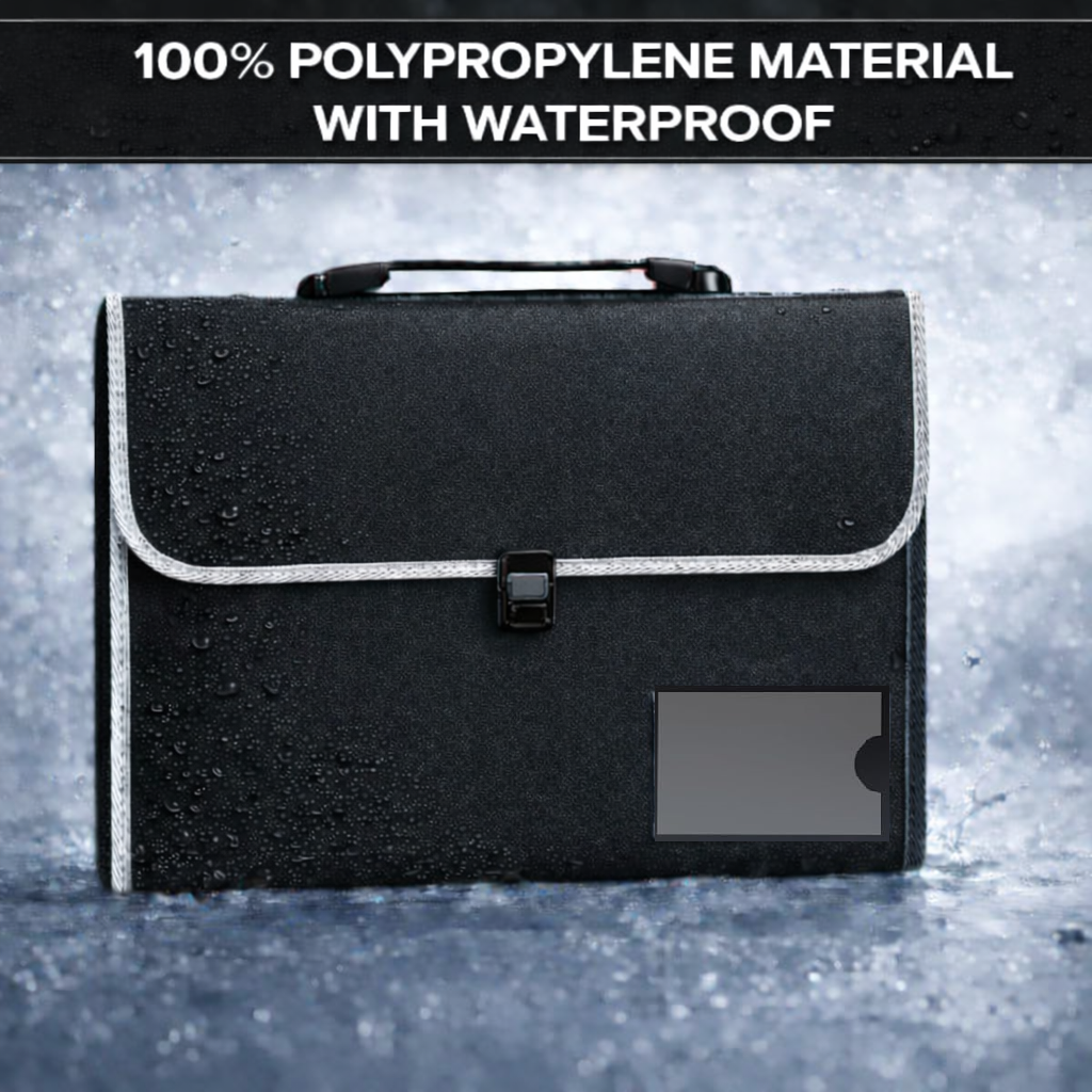 Expandable PP File Folder (13 Pocket) with Handle