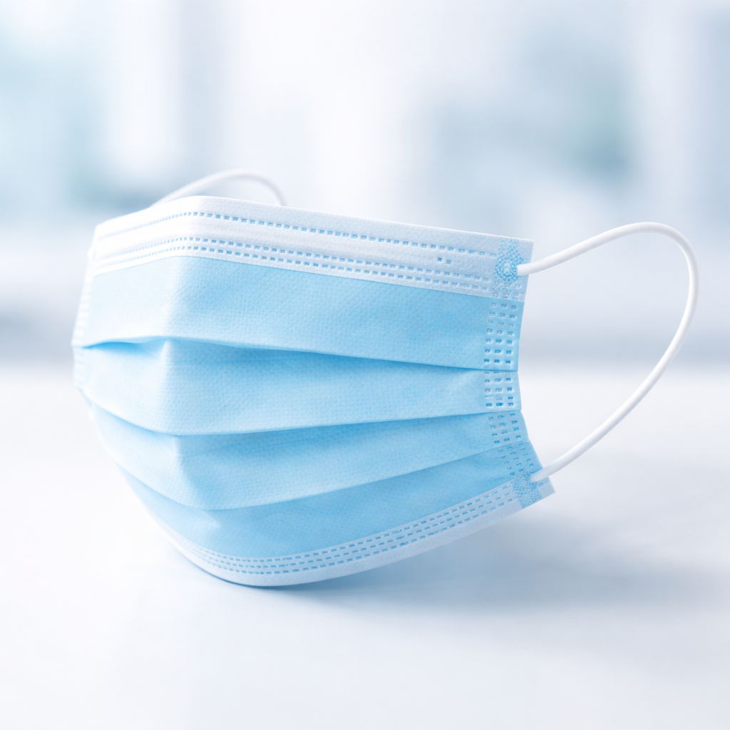 3-Ply Disposable Surgical Face Mask with Meltblown Filter