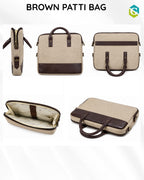 Executive Jute Chain Bag Folder for Laptop & Document