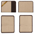 Brown Patti Reusable Jute Chain Folder for Office and School Files