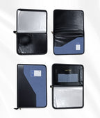 Executive PU Leather Chain Folder B4 Size | Office File Case for Documents CB - 206