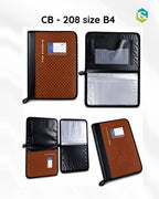 Professional Leather Chain Folder B4 Size | Office Document Holder with Chain - CB 208