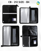 Leather Chain Folder B4 Size for Certificates & Documents | Executive File Case - CB 212