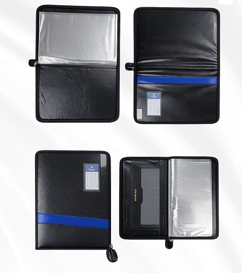 CB - 403 FS Size Leather Chain Folder | Document Portfolio Organizer