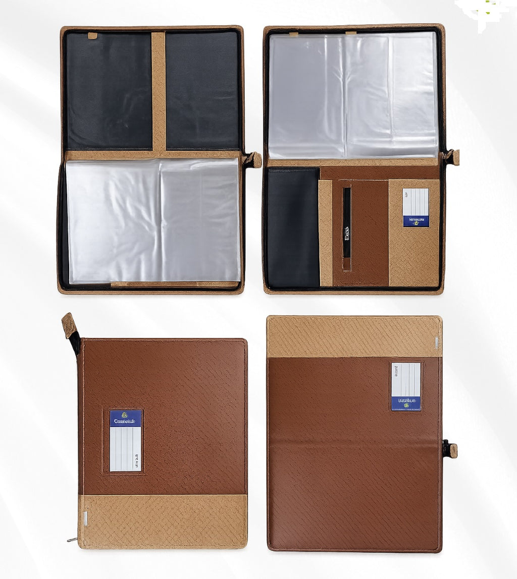 Leather B4 Size Executive Chain Bag Document Folder - CB 445