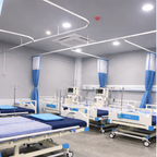 Hospital Cubicle Curtain Track System - Ceiling Mounted