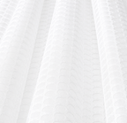 Polyester Net for Hospital Curtains - White Color