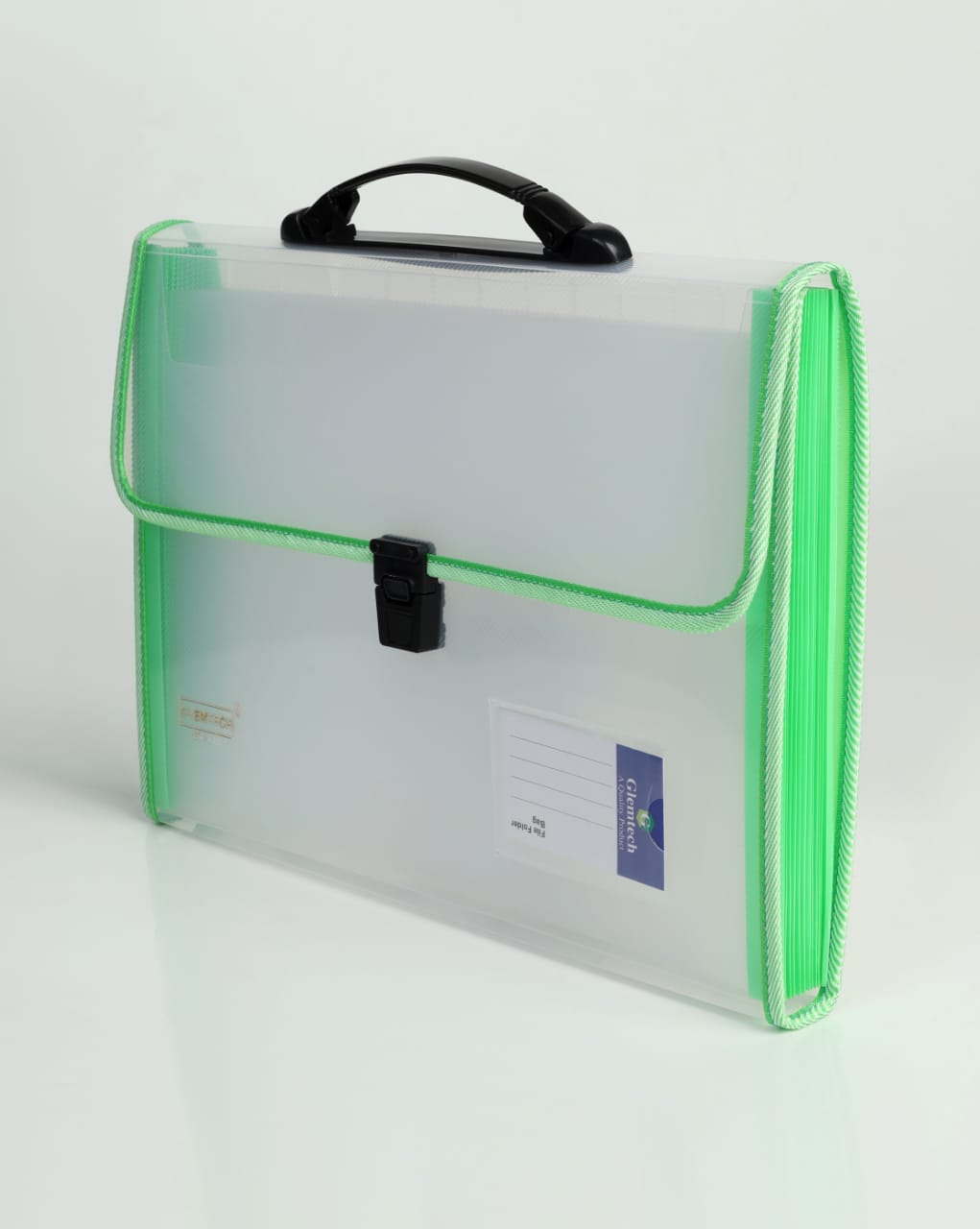 Premium Expandable Folder 13 Pocket Transparent - A4 Size Document Organizer