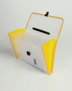 Premium Expandable Folder 13 Pocket Transparent - A4 Size Document Organizer