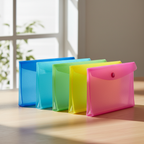 Solid Opaque Folder A4 Size with Single Pocket - Office Document Organizer