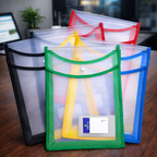 Transparent Top Open Conference Folder A4 Size Document Organizer