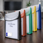 Transparent Top Open Conference Folder A4 Size Document Organizer