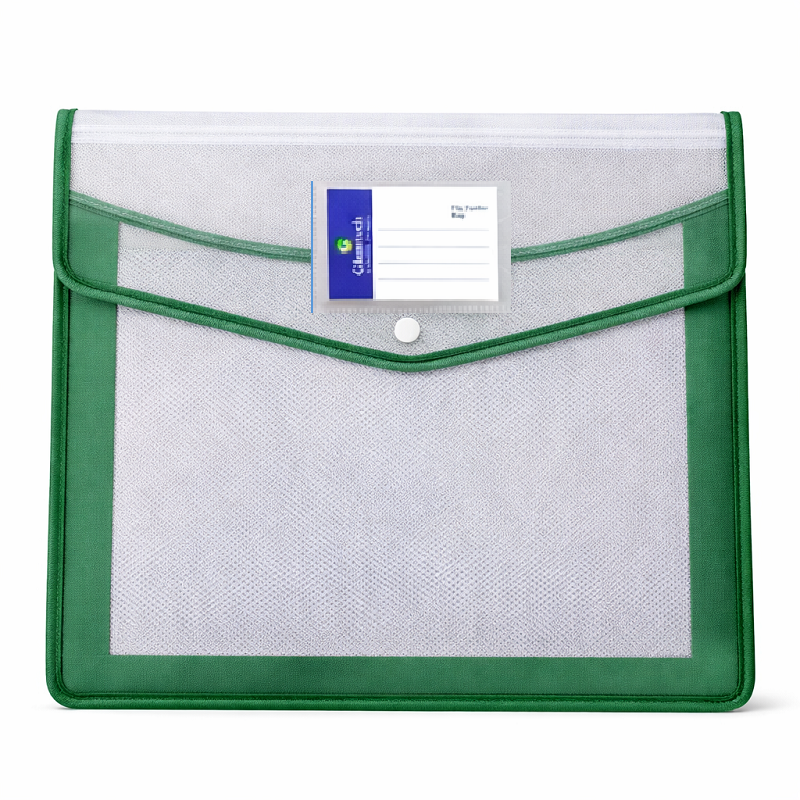 Deluxe Conference Bag Folder with Double Pocket and Durable Material