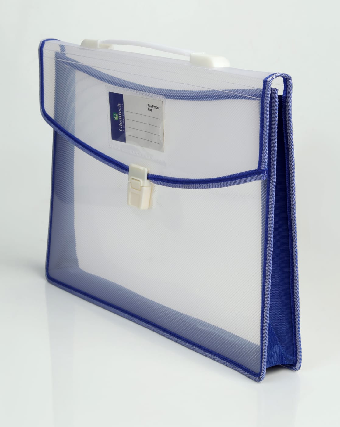 Transparent Conference Bag with Lock and Handle