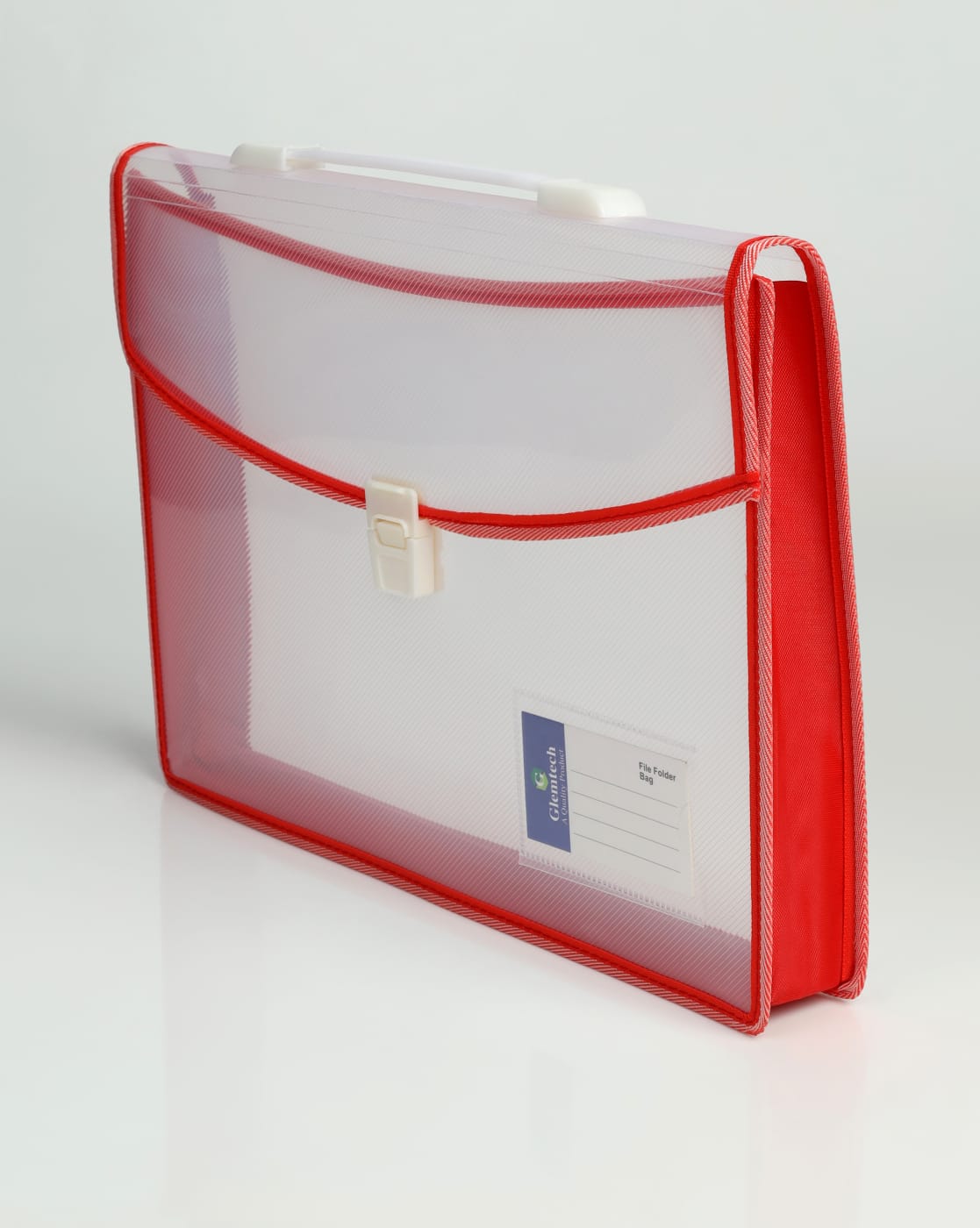 Transparent Conference Bag with Lock and Handle