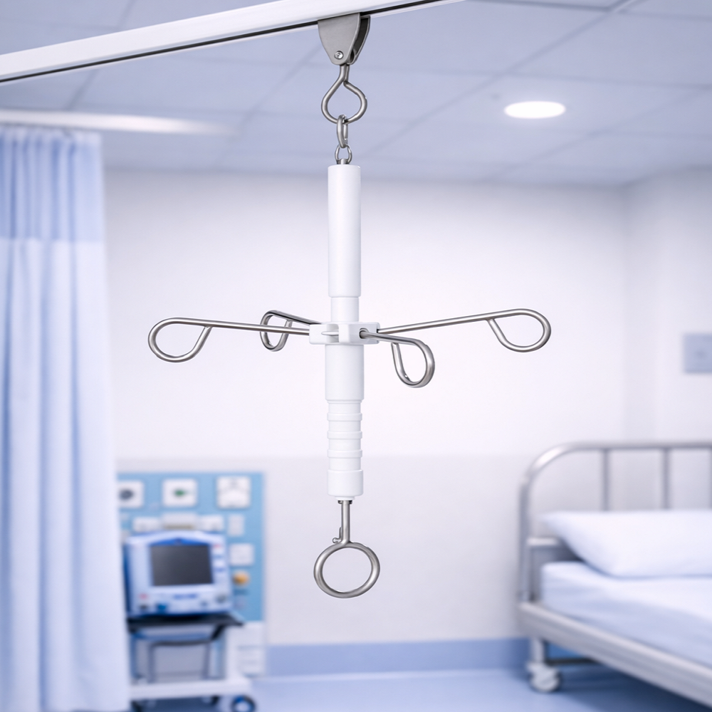 Telescopic IV Hanger Stainless Steel Adjustable Height