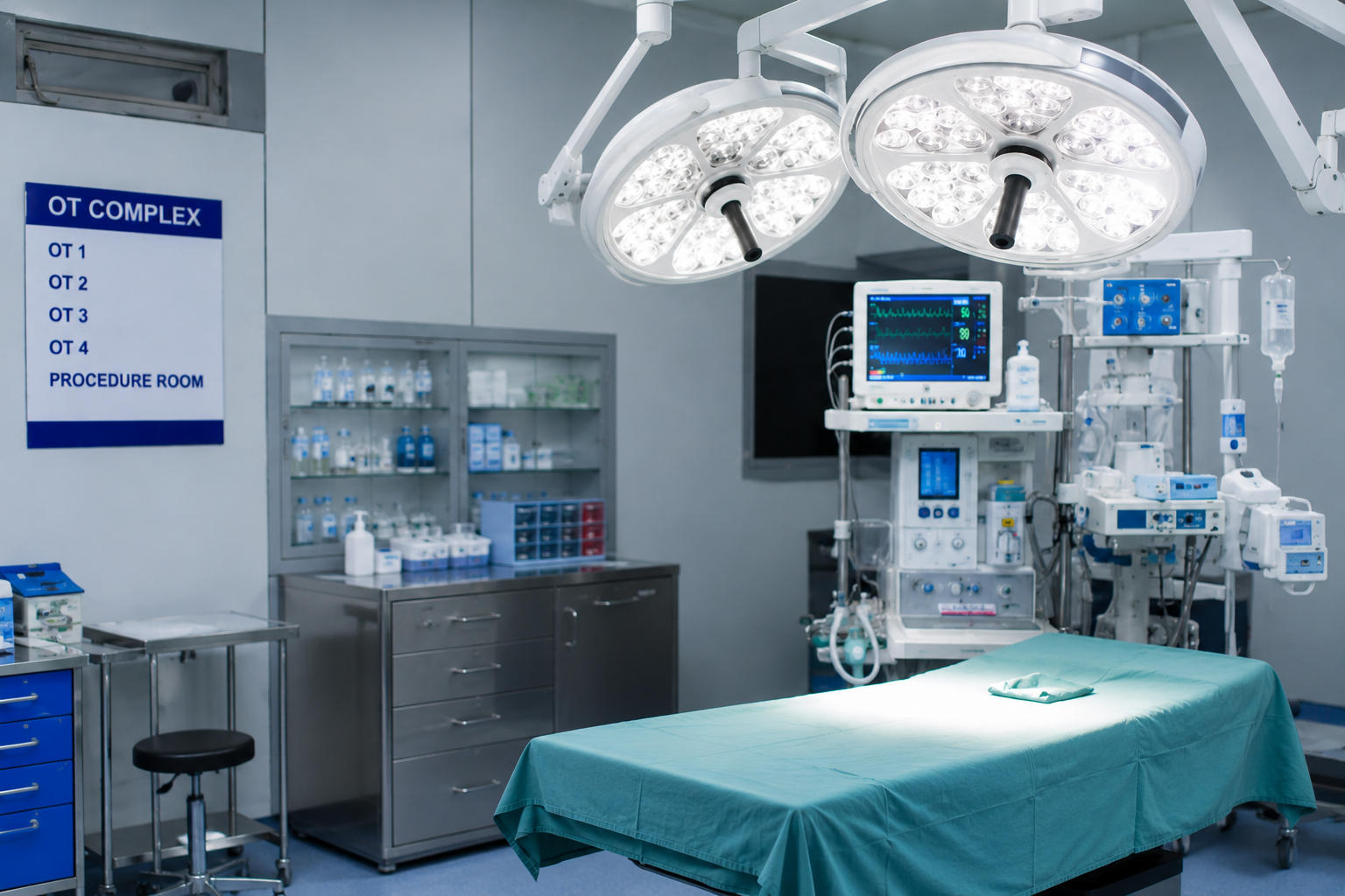 Premium LED OT Lights for Hospitals & Operation Theatres