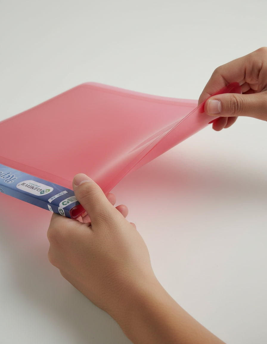 Transparent Plastic Report File Clip Folder A4 Size