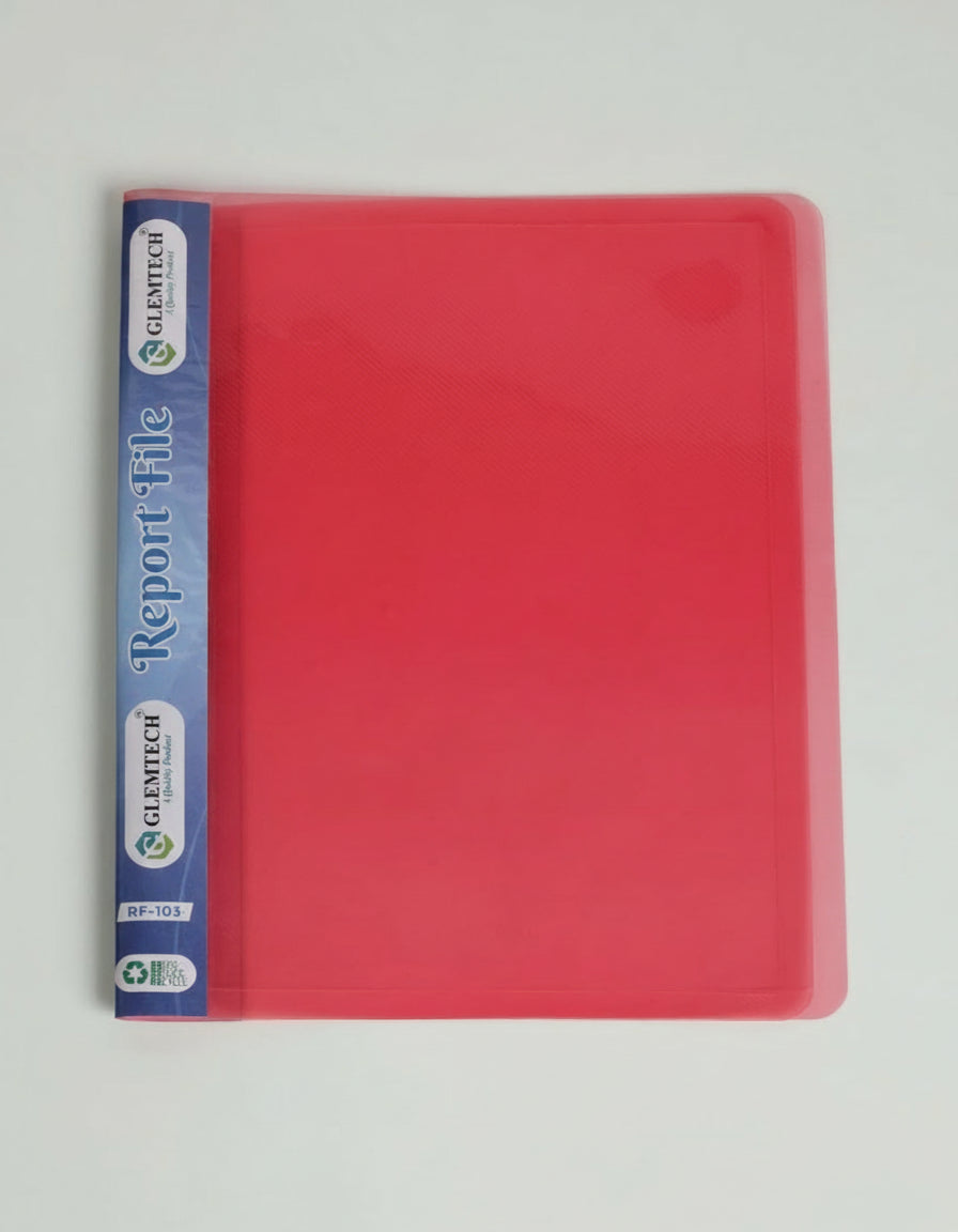 Transparent Plastic Report File Clip Folder A4 Size