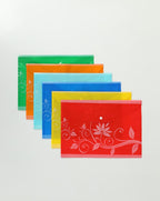 Opaque PP Files Folder A4 Size Leaf Print &  Single Pocket