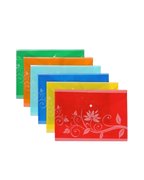 Opaque PP Files Folder A4 Size Leaf Print &  Single Pocket