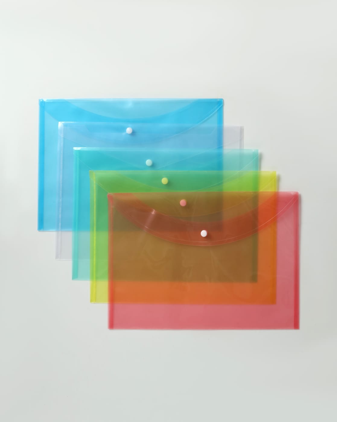 Transparent My Clear Bag Folder with Single Pocket (MCB-235)