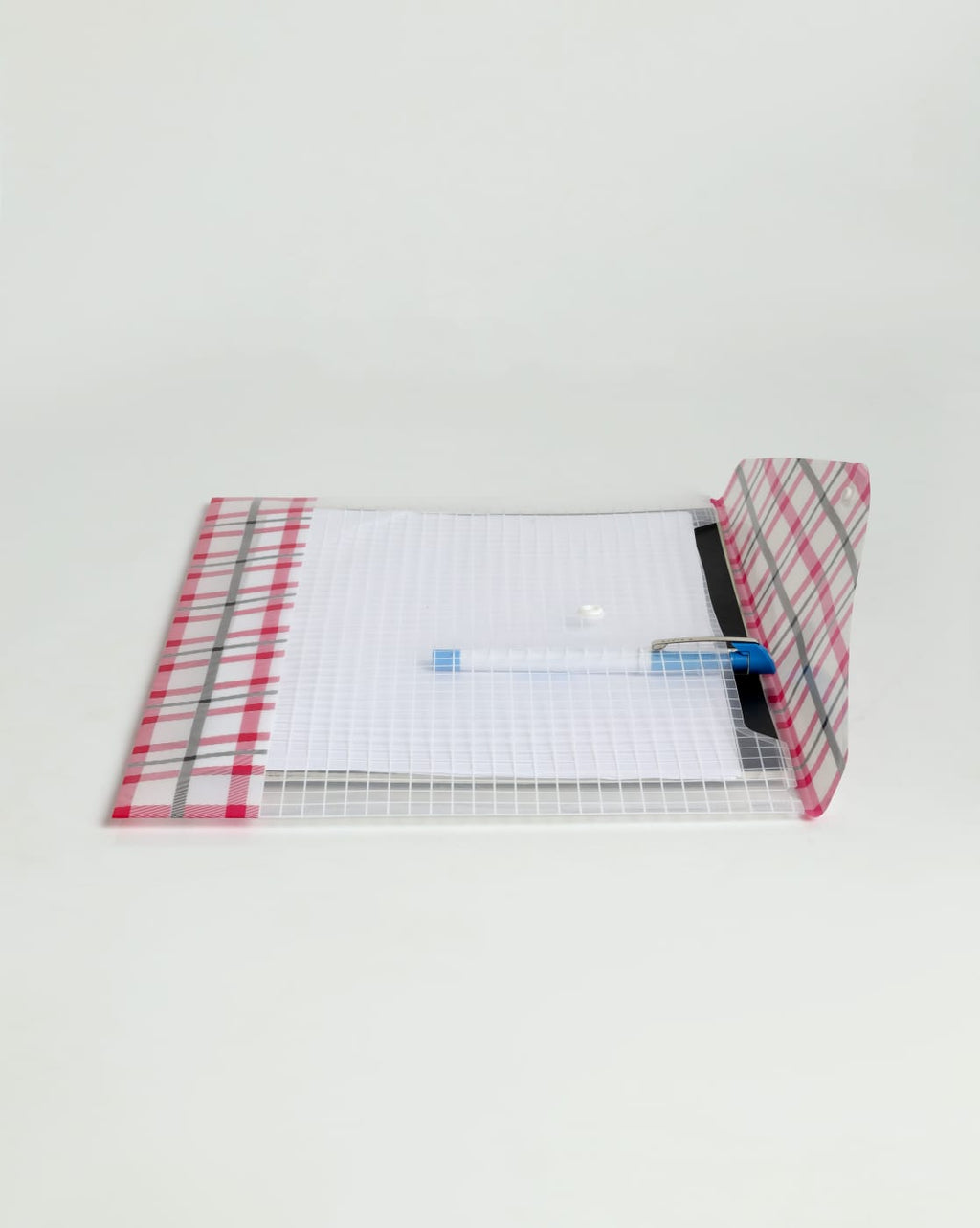 My Clear Bag (MCB 20-20) Folders with Check Print