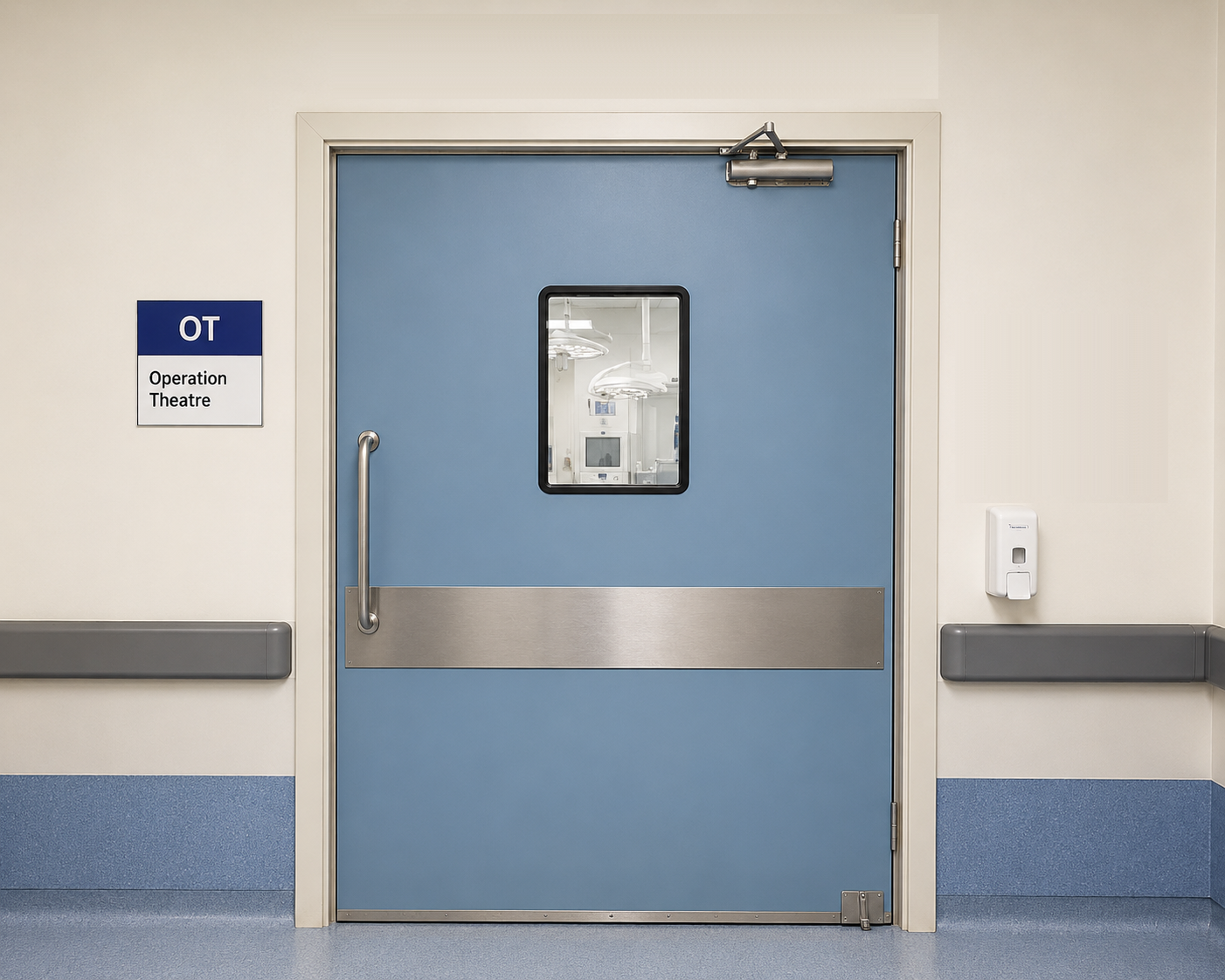 Manual Hospital OT Doors