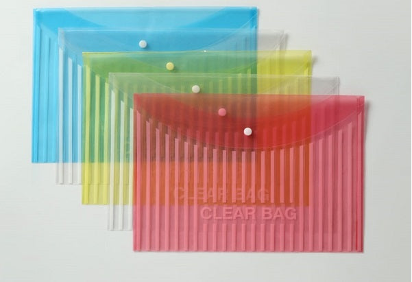 My Clear Bag with Lining Print A4 Size