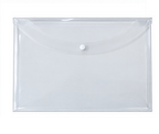 Transparent My Clear Bag Folder (Pack of 10 Pcs) with Single Pocket (MCB-235)