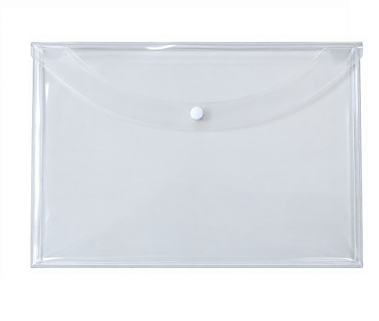 Transparent My Clear Bag Folder (Pack of 10 Pcs) with Single Pocket (MCB-235)