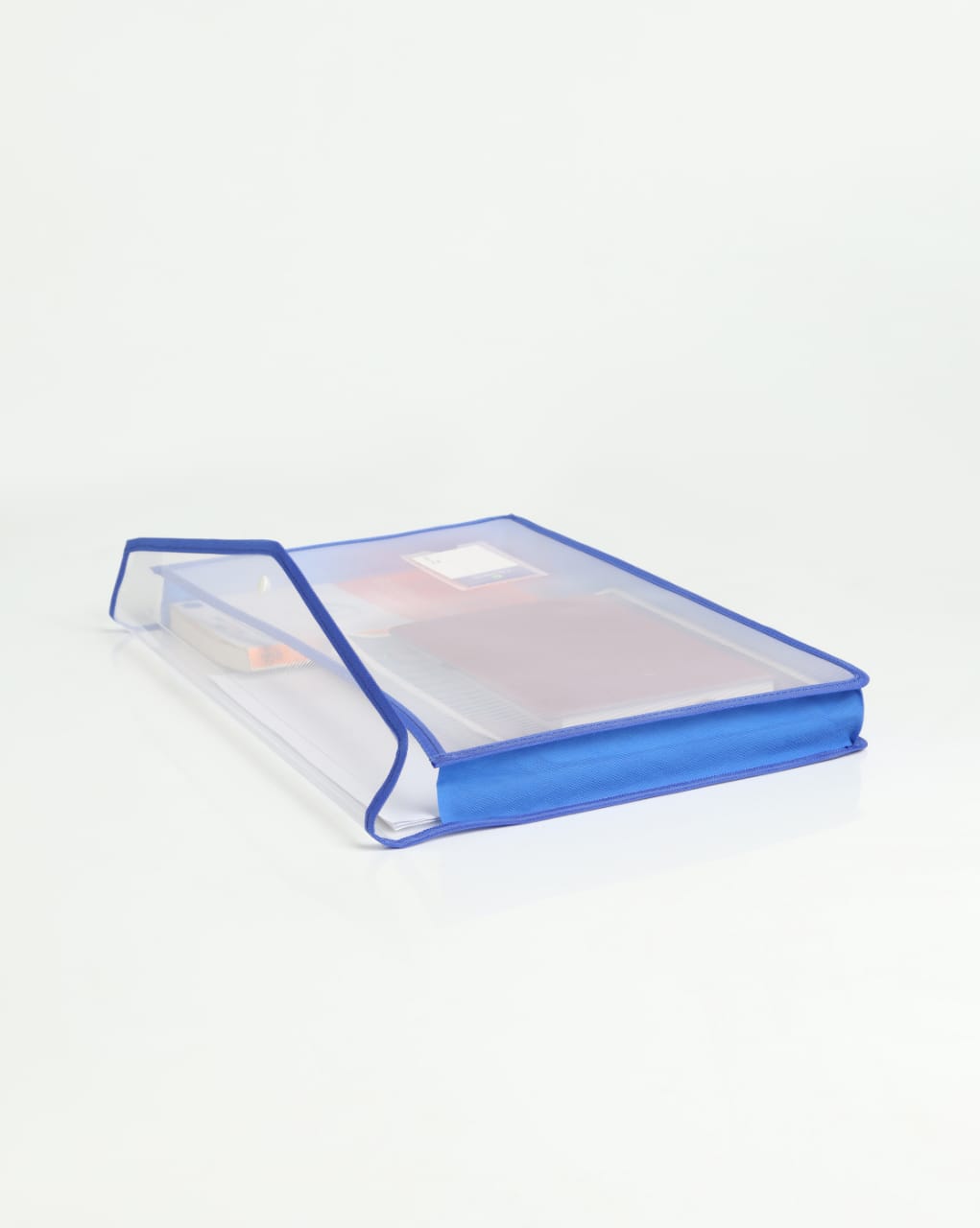 Matte Finish Plastic Conference Folder A4 Size Transparent Document Organizer