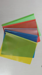 Transparent Plastic Stick Files A4 Size Durable Document Holders