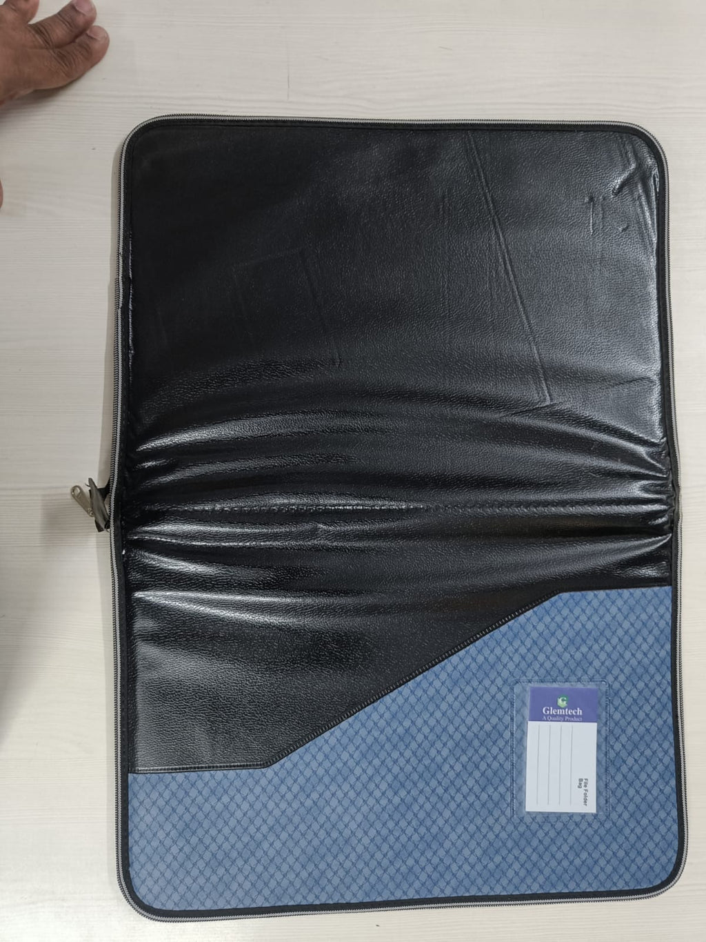 Executive PU Leather Chain Folder B4 Size (Pack of 1) | Office File Case for Documents CB - 206