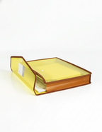 Matte Finish Plastic Conference Folder A4 Size Transparent Document Organizer