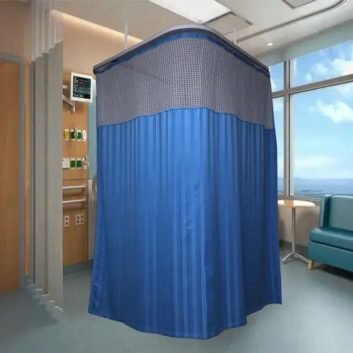 Hospital Cotton Selfline Curtains Assorted Colors  - Size 4x7