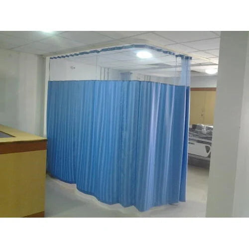 Hospital Cotton Selfline Curtains Assorted Colors  - Size 4x7