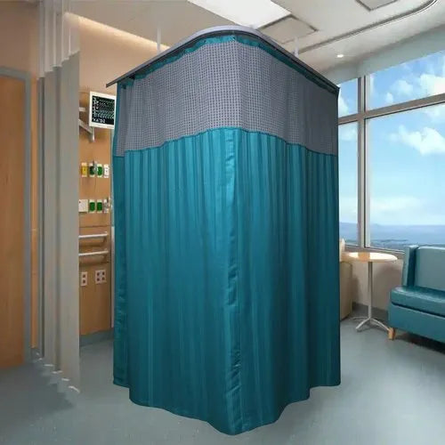 Hospital Cotton Selfline Curtains Assorted Colors  - Size 4x7