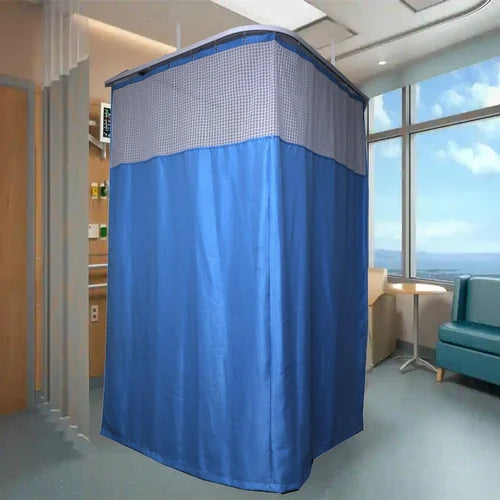 Hospital Cubicle Curtain Track System - Ceiling Mounted