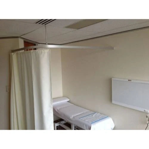 Hospital Cubicle Curtain Track System - Ceiling Mounted