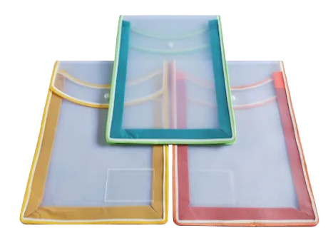 Transparent Top Open Conference Folder A4 Size Document Organizer