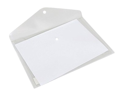 Transparent A5 Size Plastic File Folder - Best Document Organizer