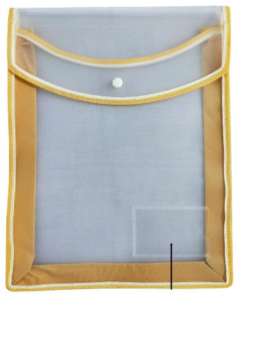Transparent Top Open Conference Folder A4 Size Document Organizer