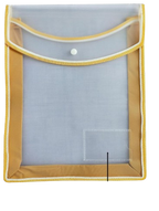 Transparent Top Open Conference Folder A4 Size Document Organizer