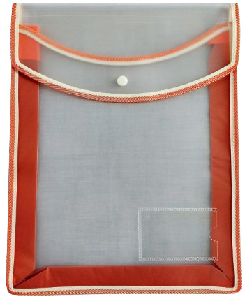 Transparent Top Open Conference Folder A4 Size Document Organizer