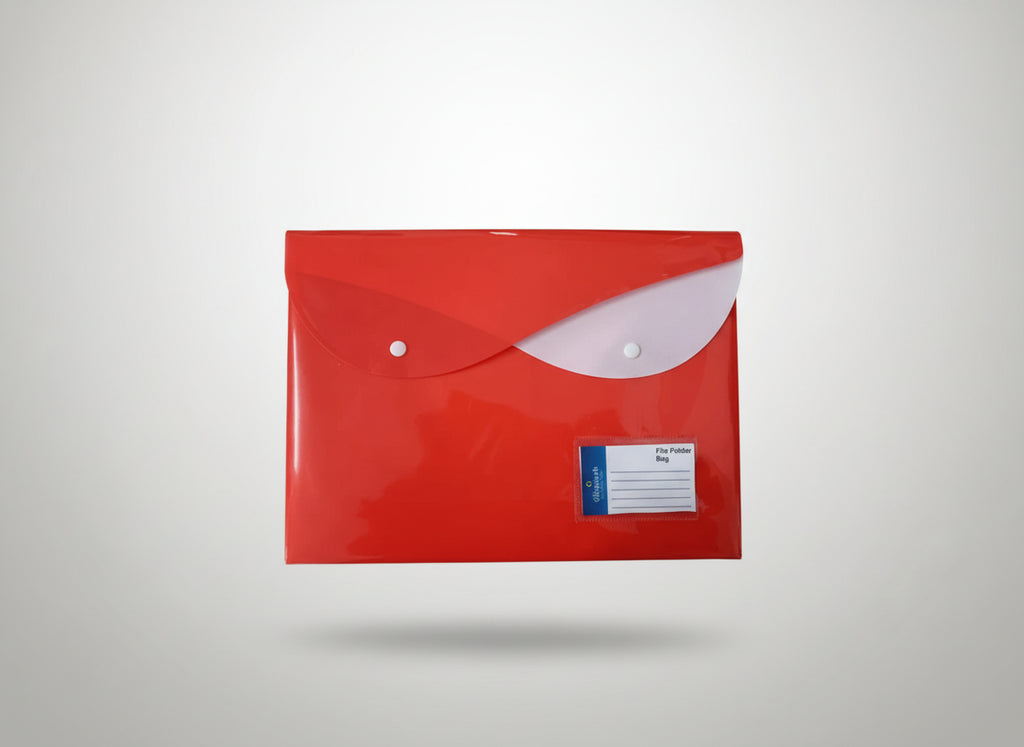Double Pocket My Clear Bag  PP File Folders A4 Size